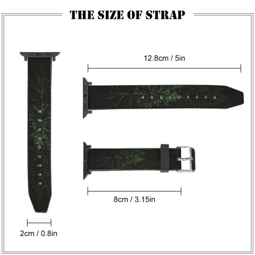 yanfind Watch Strap for Apple Watch Abies Pine Plant Карелия Россия Республика Pictures Stock Tree Сортавала Fir Compatible with iWatch Series 5 4 3 2 1