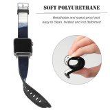 yanfind Watch Strap for Apple Watch Landscape Peak Algeria Slope Pictures PNG Outdoors Grey Snow Range Compatible with iWatch Series 5 4 3 2 1