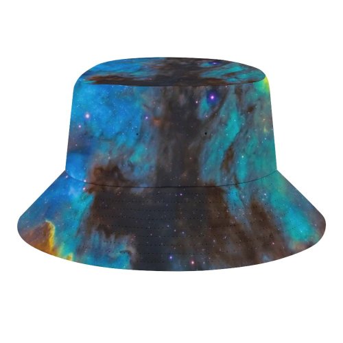 yanfind Adult Fisherman's Hat Space Pelican Nebula Cygnus Galaxy Astronomy Stars Cosmic Fishing Fisherman Cap Travel Beach Sun protection