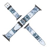 yanfind Watch Strap for Apple Watch Island Gullfoss Pictures Outdoors Stock Grey Snow  Free Compatible with iWatch Series 5 4 3 2 1