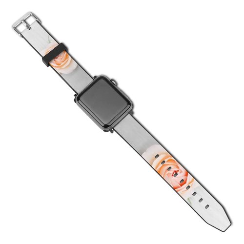 yanfind Watch Strap for Apple Watch Just Rose Plant Married Table Pictures Petals Macro  Stock Wedding Compatible with iWatch Series 5 4 3 2 1