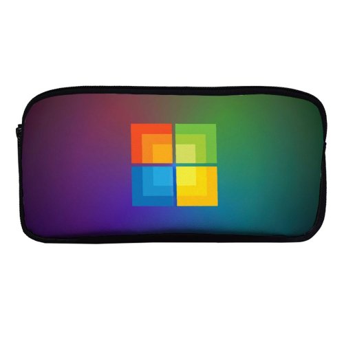 yanfind Pencil Case YHO Technology  Colorful Gradient Zipper Pens Pouch Bag for Student Office School