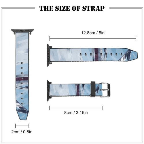yanfind Watch Strap for Apple Watch Berduu Games X Wing Starfighter  Wars Battlefront Spacecraft Compatible with iWatch Series 5 4 3 2 1