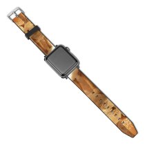 yanfind Watch Strap for Apple Watch Winter Dog Xmas Canidae Carnivore Decoration Snout  Vertebrate Window Canis Christmas Compatible with iWatch Series 5 4 3 2 1