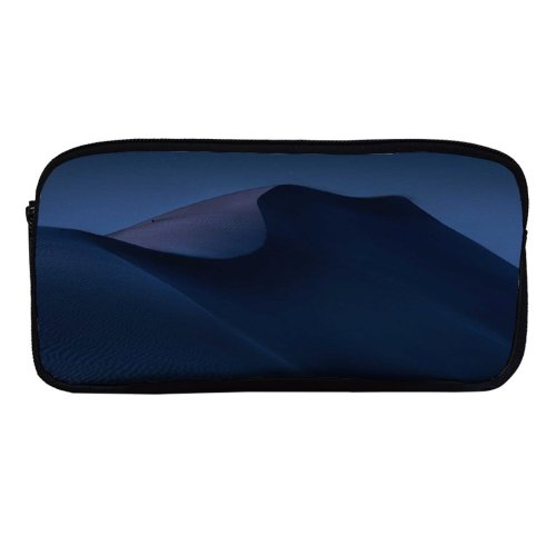 yanfind Pencil Case YHO Daniel Olah Desert Sand Dunes Night  Light Abu Dhabi Zipper Pens Pouch Bag for Student Office School
