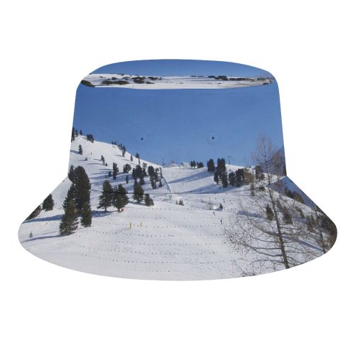 yanfind Adult Fisherman's Hat Winter Landforms Geological Landscape Mountain Range Austria Piste Beautiful Sky Mountainous Slope Fishing Fisherman Cap Travel Beach Sun protection
