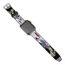 yanfind Watch Strap for Apple Watch Tech Wall Ottawa Art Street  Mural Visual Design Compatible with iWatch Series 5 4 3 2 1