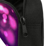 yanfind Pencil Case YHO Abstract Bokeh Purple Sparkles Zipper Pens Pouch Bag for Student Office School
