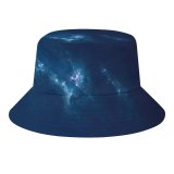 yanfind Adult Fisherman's Hat Space Milky Way Nebula Vivo NEX Fishing Fisherman Cap Travel Beach Sun protection