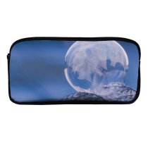 yanfind Pencil Case YHO Images Glass Christmas Texture Frost Wallpapers Free Frozenbubble Ball Bubble Winter Pictures Zipper Pens Pouch Bag for Student Office School