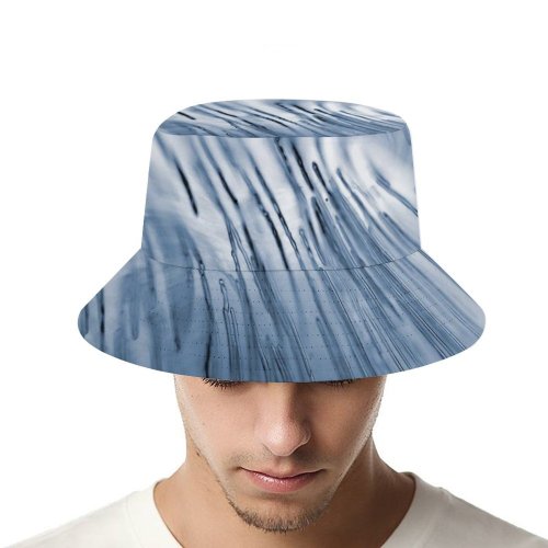 yanfind Adult Fisherman's Hat Winter Texture Cubes Cool Winter Glacier Sky Ice Ice Isbiter Isbit Tree Fishing Fisherman Cap Travel Beach Sun protection