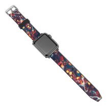 yanfind Watch Strap for Apple Watch Dante Metaphor Abstract Molecular Model Cellular Structure Macro Energy Compatible with iWatch Series 5 4 3 2 1