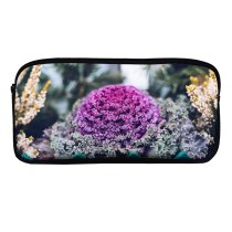 yanfind Pencil Case YHO Images Floral Flush Magenta Wallpapers Plant Beauty Cabbage  Kale Free Natural Zipper Pens Pouch Bag for Student Office School