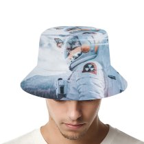 yanfind Adult Fisherman's Hat Comfreak Radioactive Suit Butterfly Science Clouds Sky Reflection Nuclear Fishing Fisherman Cap Travel Beach Sun protection