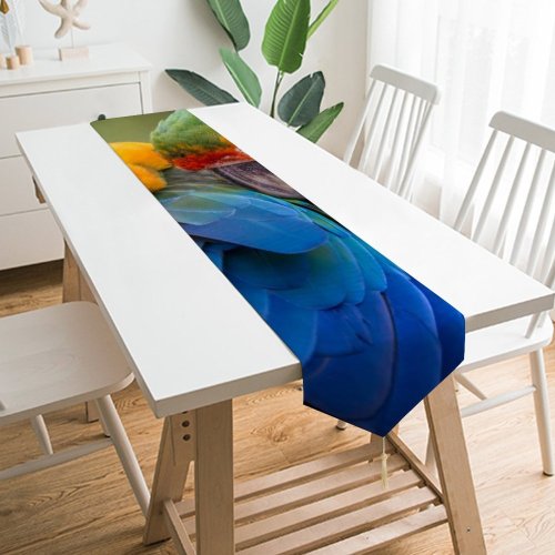 Yanfind Table Runner Amy Irizarry Parrots Birds Tropical Everyday Dining Wedding Party Holiday Home Decor