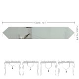Yanfind Table Runner Windjammer Relaxing Sky Vehicle Sails Sailboat Calm Atmospheric Sail Boat Big Tallship Everyday Dining Wedding Party Holiday Home Decor