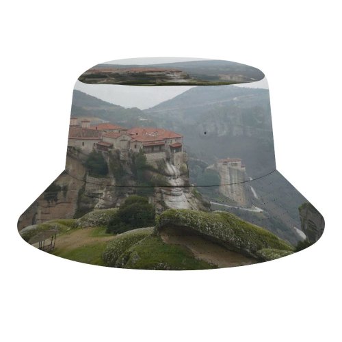 yanfind Adult Fisherman's Hat Winter Highland Cliff Escarpment Mountain Etali Hill Outcrop Landforms Mountainous Historic Valley Fishing Fisherman Cap Travel Beach Sun protection