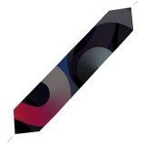 Yanfind Table Runner Abstract Air Space Dark Everyday Dining Wedding Party Holiday Home Decor