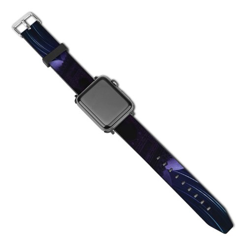 yanfind Watch Strap for Apple Watch Nouman Younas Black Dark Badshahi Lahore Pakistan Masjid  Trails Dark Night Compatible with iWatch Series 5 4 3 2 1