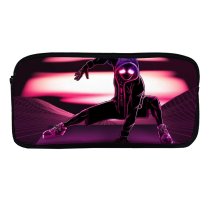 yanfind Pencil Case YHO Dharmendra Sky Graphics CGI Miles Morales SpiderMan Neon Zipper Pens Pouch Bag for Student Office School