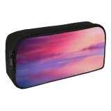 yanfind Pencil Case YHO Coyle Sky Horizon Scenic Flying Birds Seascape Sunset Zipper Pens Pouch Bag for Student Office School