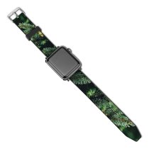 yanfind Watch Strap for Apple Watch Dnipro Abies Pine Invertebrate Plant Forest Domain Spruce Fauna Insect Needles Compatible with iWatch Series 5 4 3 2 1