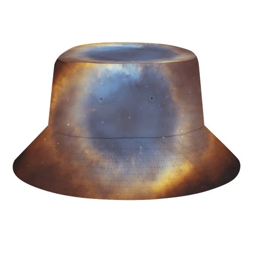 yanfind Adult Fisherman's Hat Space Black Dark Helix Nebula Constellation Aquarius Galaxy Astronomy Stars Dark Eye Fishing Fisherman Cap Travel Beach Sun protection