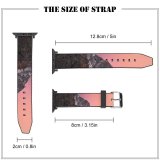 yanfind Watch Strap for Apple Watch Luca Bravo Giau Pass Mountains Dolomites Sunset Dusk Golden Hour Italy Compatible with iWatch Series 5 4 3 2 1