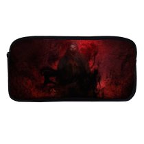 yanfind Pencil Case YHO Shredder Graphics CGI Hell Demon Scary Frightening Zipper Pens Pouch Bag for Student Office School