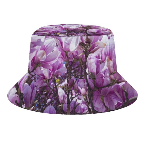 yanfind Adult Fisherman's Hat Felix Mittermeier Flowers Magnolia Flowers Blossom Beautiful Spring Fishing Fisherman Cap Travel Beach Sun protection