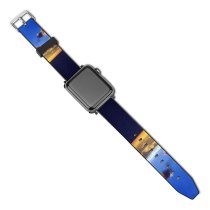 yanfind Watch Strap for Apple Watch Sunset Sky Horizon Cloud Sea Sunrise Ocean Afterglow Compatible with iWatch Series 5 4 3 2 1