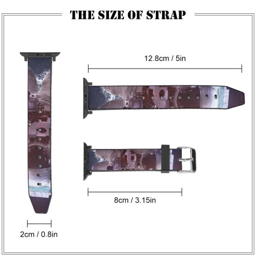 yanfind Watch Strap for Apple Watch Vadim Sadovski Space Astronaut   Space Suit Space Station Space Adventure Compatible with iWatch Series 5 4 3 2 1