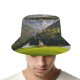 yanfind Adult Fisherman's Hat Daniel Seßler Church St Johann Villnoss Italy Alps Dolomites Mountain Range Snow Fishing Fisherman Cap Travel Beach Sun protection