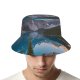 yanfind Adult Fisherman's Hat Sven Muller Moraine Lake Landscape Sunrise Mountains Fishing Fisherman Cap Travel Beach Sun protection