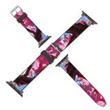 yanfind Watch Strap for Apple Watch Winter Flower Spring Beautiful Cherry Sky Colorful Plant Flowers Branch Perfume Petal Compatible with iWatch Series 5 4 3 2 1