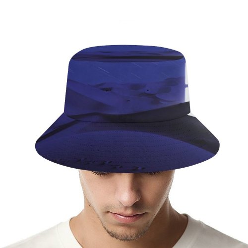yanfind Adult Fisherman's Hat Onairx Technology Desert Night Windows Glowing Star Trails Illuminated Fishing Fisherman Cap Travel Beach Sun protection