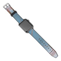 yanfind Watch Strap for Apple Watch Broken Pier Seascape Exposure Ocean Reflection Compatible with iWatch Series 5 4 3 2 1