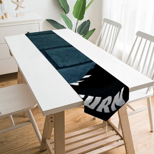 Yanfind Table Runner Chaozzy Lin Persons Sweatshirt Anonymous Hoodie Everyday Dining Wedding Party Holiday Home Decor