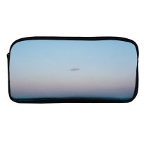 yanfind Pencil Case YHO Images Blimp Ocean Public Airship Prefecture Wallpapers Outdoors Aircraft Dawn Transportation Zipper Pens Pouch Bag for Student Office School