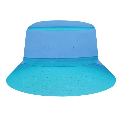 yanfind Adult Fisherman's Hat Tranquil Sky Horizon Calm Azure Sun Sea Calm Sky Ocean Serenity Escape Fishing Fisherman Cap Travel Beach Sun protection