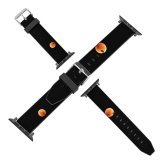 yanfind Watch Strap for Apple Watch Black Dark Blood  Lunar  Starry Sky Astronomy Compatible with iWatch Series 5 4 3 2 1