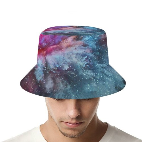 yanfind Adult Fisherman's Hat Splash Colorful Microsoft Studio Fishing Fisherman Cap Travel Beach Sun protection