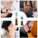 yanfind Watch Strap for Apple Watch Land Field Grassland Countryside Outdoors Mound Domain Images Public Slope Compatible with iWatch Series 5 4 3 2 1