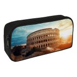 yanfind Pencil Case YHO Colosseum Amphitheater Historical Structure  Ancient Architecture Italy Zipper Pens Pouch Bag for Student Office School
