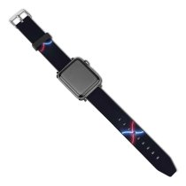 yanfind Watch Strap for Apple Watch Black Dark Infinity  Night Sky Dark Illuminated Glowing Compatible with iWatch Series 5 4 3 2 1