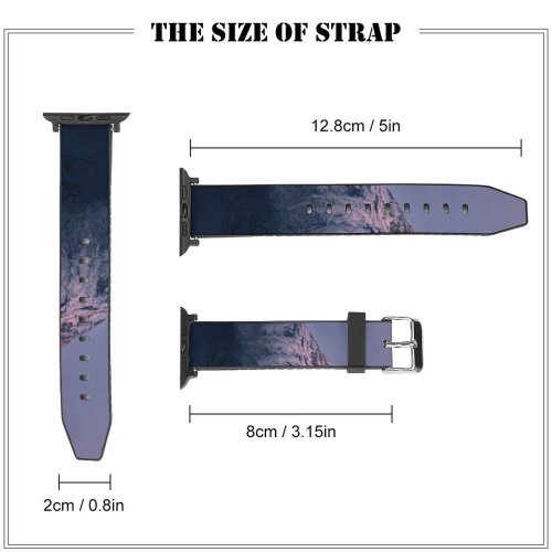 yanfind Watch Strap for Apple Watch Universe 中国 Range  Snow Domain Outer Space Public  Outdoors Compatible with iWatch Series 5 4 3 2 1