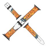 yanfind Watch Strap for Apple Watch Scenery Tree Plant Leaf Free Outdoors Maple Wallpapers Images Landscape Vegetation Compatible with iWatch Series 5 4 3 2 1
