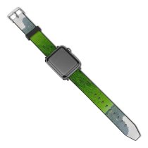 yanfind Watch Strap for Apple Watch Rural Countryside Plant Pictures Grassland Outdoors Free Vegetation Birds Field Paddy Compatible with iWatch Series 5 4 3 2 1