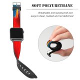 yanfind Watch Strap for Apple Watch Abstract Colorful MacOS Sierra Compatible with iWatch Series 5 4 3 2 1