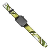 yanfind Watch Strap for Apple Watch Taste Light Art Transparent Metal Glass Compatible with iWatch Series 5 4 3 2 1